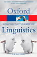 The Concise Oxford Dictionary of Linguistics 