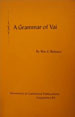Grammar of the Vai